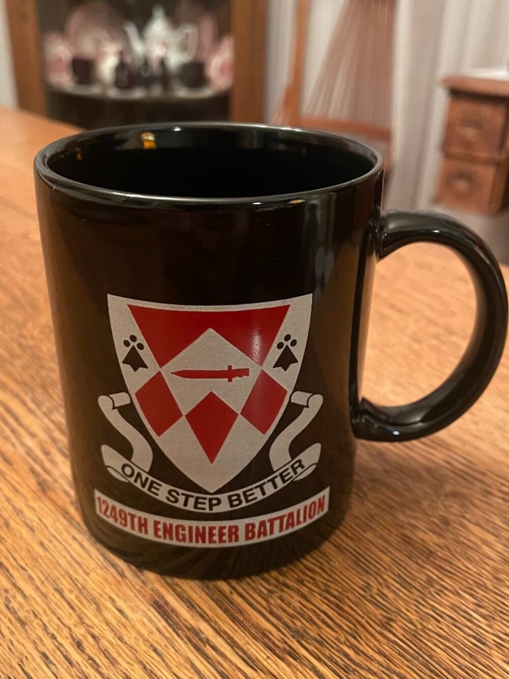 1249th Engineer Battalion US Army National Guard Oregon Coffee Cup Mug 11 ounces